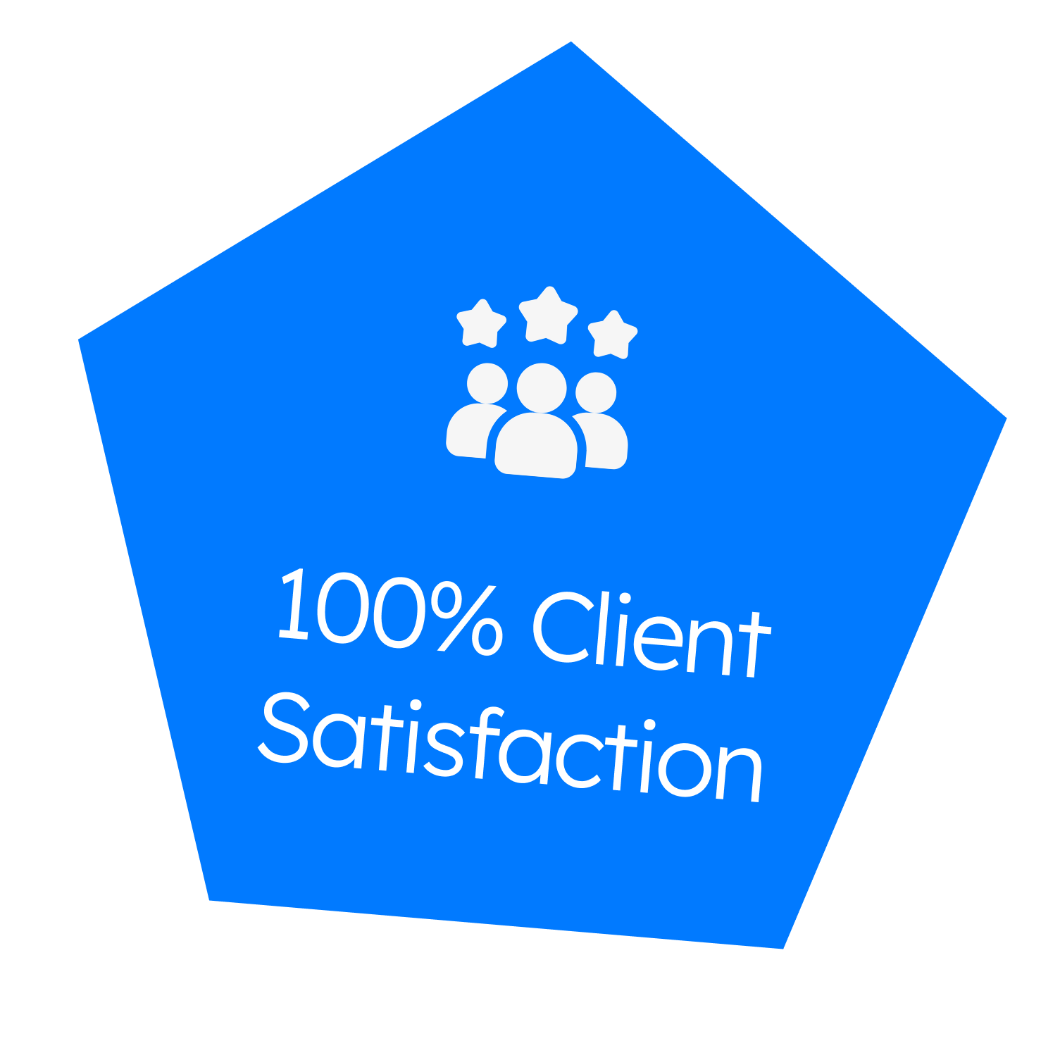 100% Client Satisfaction